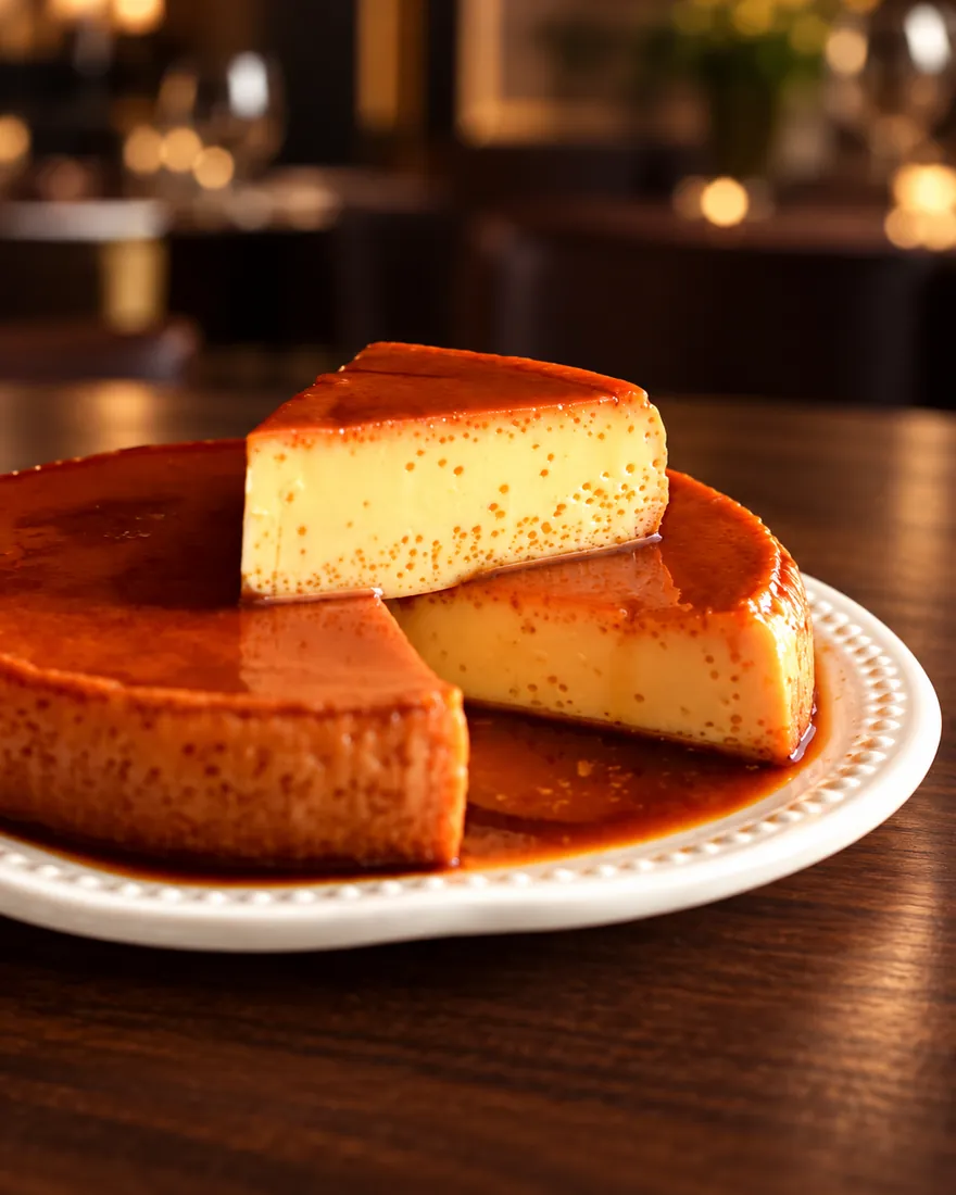 Quesillo — Venezuelan caramel flan