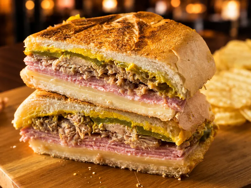 Sándwich Cubano — Cuban sandwich