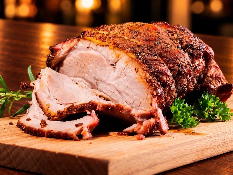 Pernil — Slow-roasted pork leg