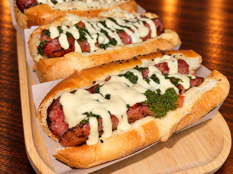 Choripan — Chorizo sandwich