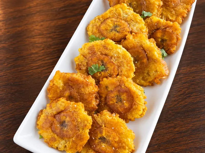 Tostonada — Loaded tostones