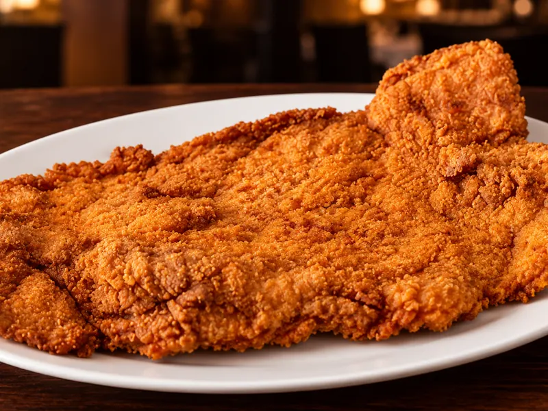 Chuletazo — Breaded pork chop