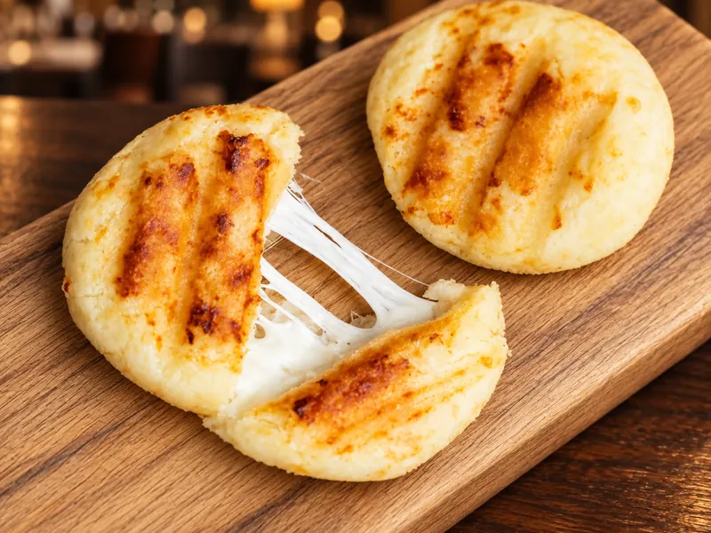 Arepitas de queso — Mini cheese arepas